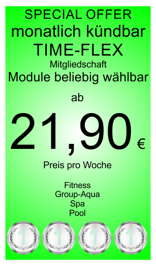 Time-Flex Monatlich kündbar