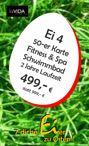 50 x Fitness / Kurse / Spa - 24 Monate Laufzeit