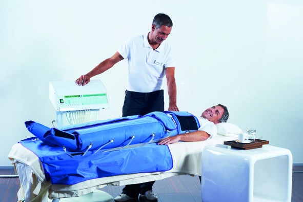 lymphdrainage  - 5 treatments - 3 months duration