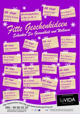 66 days ALL IN ONE - Fitness - Bio Circuit - Group - Spa - Pool nur 149.-